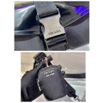 Prada 1BD295 Shiny Leather Shoulder Bag